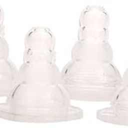 Mee Mee Anti-Colic Easy Flo Silicone Teat (Large - 4 pcs)-3