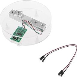 IDUINO Pressure Sensor,10 kg+ HX711AD Module,+4P DuPont Wire + Shell, Weighing Electronic Weighing Sensor Kit-14