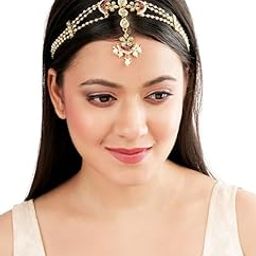 Rajasthani Mathapatti Style Maangtikka For Women And Girls-image-68