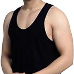 Regular Fit 100% Cotton Vest for Men Multipurpose Sleeveless Undershirts Tank Top Use for Gym wear, Running Tanks Sando and Outdoor Baniyan for Men-image-88