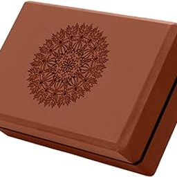 CALANDIS™ Yoga Block Lightweight Soft Yoga Brick for Body Building Meditation Home Gym Coffee | Yoga Props | Yoga & Pilates | Fitness, Running & Yoga-image-59
