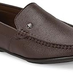 Men's Genuine Leather | Real Leather | Embossed | Comfortable Memory Foam Footpad | Soft | Driving |Casual | Flexible | Official | Loafer Shoes for Men PML-image-54