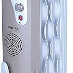Havells OFR 5 Wave Fins (Oil Filled Radiator) with Fan| Room Heater| 1400 W| 3 Thermostatic Heat Power Settings & PTC Fan Control| Long-Lasting Heat| Comfortable Breathing|Uniform 360° Heating (Beige)-15