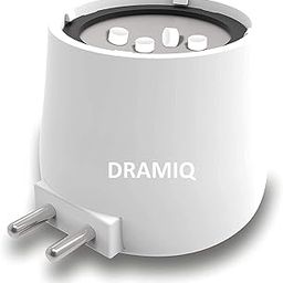 DRAMIQ Beautiful Kapoor Dani/Aroma Plastic Diffuser Essential Oil Diffuser Made in India Electrical Camphor Diffuser Auto-Heating for Home Fragrance (White)-image-27
