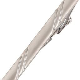 Silver TIEPIN Clip TACK TIE PIN for Men with Amazing SELF Design for Men in A Gift Box TSHOTIEPIN633-picture-53