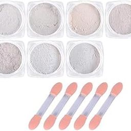 Shills Professional Nail Art 7Pc Holographic Mirror Mermaid Powder for Nails Manicure-image-96