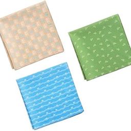 100% Organic Soft Men Cotton Casual Style Handkerchiefs|Trendy Printed Hanky Designs|Soft & Breathable Fabric|Pack Of 3-image-27