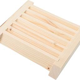 YARNOW Sauna Room Vent Floor Vent Sauna Room Shutter Window Ventilation Panel Vent Duct Cover Diffuser Air Fittings Air Vents for Ceiling Wood Shutters Tool Blinds Wooden-image-75