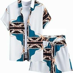 Co Ord Set for Men | Night Suit | T-Shirt and Shorts Set for Man | Night Dress | Pyjama Set | Summer Wear | Lounge wear | Beach Outfit-image-74