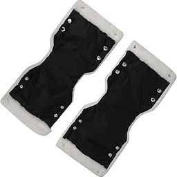 Stroller Gloves, Warm Comfortable 2 Color Optional Winter Stroller Gloves, for Strollers Carts(Black)-image-55
