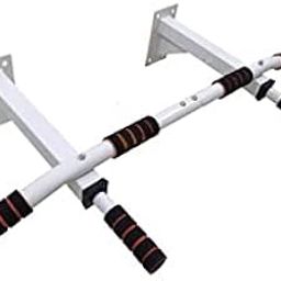IBS Heavy Duty Chin up Bar/Pull up Bar for Multiple Body Strength Exercise Home and Gym (Color- White)-image-3