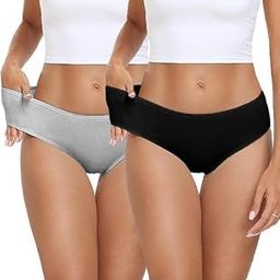 Breathable Panties for Women | Soft mid Waist Stetchy Hipster Underwear | Briefs Combo for Women | Multipack Panties-image-7
