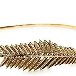 Leaf Design Metal Adjustable Stylish Waist Belts kanduro Saree Western Dress Long Gown for Ladies Womens (Pack of 1)-image-41