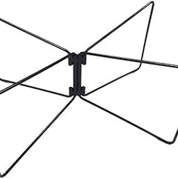 MERISHOPP Foldable Cooler Stand Ice Chest Holder Heavy Duty Stable Foldable Stand Rack Style A Black| Camping Chair | Folding Camping Table-image-58