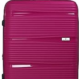 Phoenix Magenta Polypropylene Hard-Sided 78cm Cabin Trolley Luggage-18