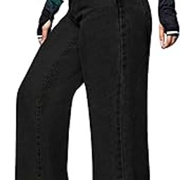 Jeans for Women || High Waist Jeans for Women || Baggy Jeans for Women || Wide Leg Jeans for Women || Straight Fit Jeans for Women High Waist || Jeans for Women Stretchable (B0DXFPHZ27)-image-40