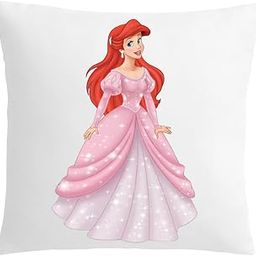 Doll/Princess Theme Printed Cushion Cover (12x12 Inches)-image-25