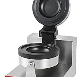 Gurubhai Equipments UFO Burger Maker Machine – 220V Commercial Non-Stick Electric Panini Press with Adjustable Temperature (50-300℃) | UFO Burger Machine for Restaurant & Home Use-image-51