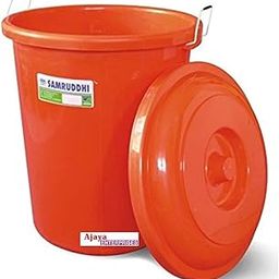 Samruddhi 100 Litre Unbreakable Plastic Water Storage Drum – Durable, High-Capacity Water Tank for Home and Industrial Use (Vibrant Orange).-image-68