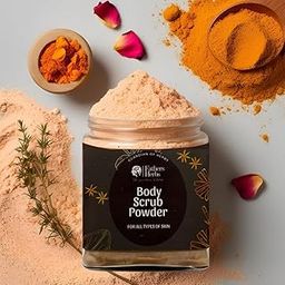 Fathers Herbs Body Scrubber Powder | Bathing Scrub powder | Removes Dirt & Dead Skin | Soap-Free Cleanser for Soft & Smooth Skin-picture-46