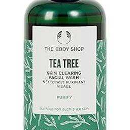 The Body Shop Vegan Tea Tree Facial Wash, 250 ML - For Oily, Blemished Skin | Intensely Cleansing-8