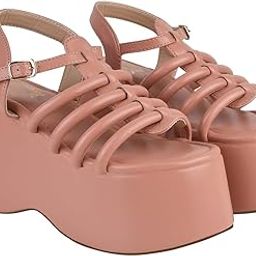 Women & Girls Platform Heeled Sandals-image-2