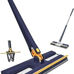 JAYTOP Mop for Floor Cleaning with Wiper and Stainless-Steel Handle Easy to Clean Floor, Glass, Roof, Wall | Home | Office | Hotels | Hospitals - 1 Extra Pad Free-image-36