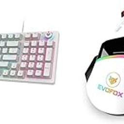 EvoFox Katana X2 Mechanical Gaming Keyboard | Wired-White Ultra Value Series Blaze Programmable Gaming Mouse-image-5