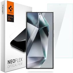 Spigen Thermoplastic Polyurethane Neoflex Film Screen Protector Guard For Samsung Galaxy S24 Ultra Smartphone (2 Pack)-23