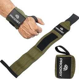 Premium Weightlifting Wrist Wraps 18" Professional Best Grade Wrist Support with Heavy Duty Thumb Loop - Wraps for Working Out, Strength Training, Weightlifting, Bodybuilding Green-image-54