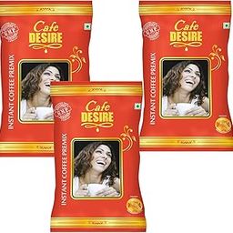 Cafe DESIRE I DRINK SUCCESS Red Range Instant Coffee Powder Box Premix 3 Kg Pack Of 3 X 1 Kg Suitable For All Vending Machines Use Manually Just Add Hot Water 3 In 1 Coffee Powder Makes 250 Cups-9