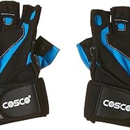 Cosco Tuff Fit Leather Gym Gloves, Medium (Color May Vary)-12