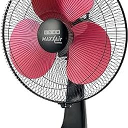 USHA Maxx Air Ultra Table Fan | 400MM Sweep Size | 1350_RPM | Aerodynamic Blade Design for High Air Delivery | Corrosion Protection with Plastic Blades | 3 Speed Settings | 100% Copper Motor| Maroon-image-95