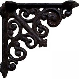3xIron Wall Shelf Bracket Wall Shelves Fixed Right Angle Frame Decoration-image-68