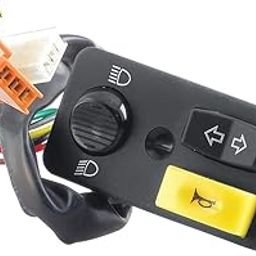 Uno Minda SW-0256A Handle BAR Switch- Right Side - Light & Horn For-3W - Mahindra Champion ALFA/Piaggio APE-29