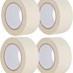 EuQinu-E Masking Tape - 20 Meters in Length 48mm / 2" Width - 1 Roll Per Pack - Easy Tear Tape, Best for Carpenter, Labelling, Painting and leaves no residue after a peel.-image-22
