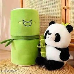 Cute Bamboo Panda Plush Toy-image-36