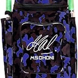 STAR HOUSE MSD Sign.Cricket Kit Bag Full Padded Foam Inside (Blue)-image-16