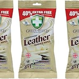 Greenshield Conditioning Leather Wipes 70's Pack of 3-picture-21