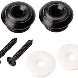 ATORSE 2xGuitar Mushroom Head Strap Ukulele Buttons Mandolin Locks Buckle Parts Black-image-67