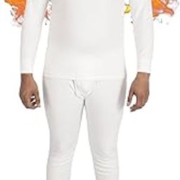 Men Thermal Underwear Winter Warm Round Neck Fleece Lined Base Layer Set Thermal Set for Cold Weather, 4 Way Strechable Thermel Set For Men Women-image-39