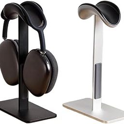 Headphone Stand for Desk,AirPods Max,Tabletop Earphone Stand with Sleep Mode,Aluminum,Anti-Slip,Gaming Accessories (Silver)-picture-13
