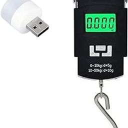 sharp choice Heavy Duty Portable Hook Weighing Machine Digital Type Manual Weight m/c 10 Kg-50Kg Temp Scale for Home, Kitchen, Traveling (Black)-picture-28