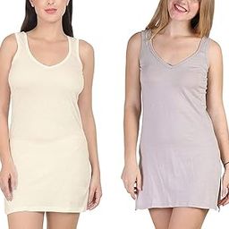 Women's Cotton Hosiery Selfie Midi Slip Combo Pack of 2 (Available Sizes: XS, S, M, L, XL, 2XL, 3XL, 4XL, 5XL)-image-16