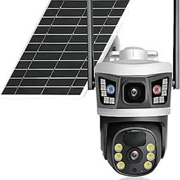 MANIA ELECTRO CCTV Camera, 4G Solar Full HD 6MP Live View Night Vision|| Motion Tracking IP66 Security Camera (128 GB, 2 Channel)-image-29