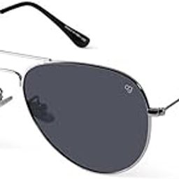 Shockpilot Silver Aviator Polarized Sunglasses-picture-3