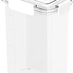 Clear Airtight Food Storage Container with Lock Lids for Cereal Rice 1.6L-image-16