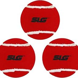 SLG Rubber Tennis Ball for Cricket – Soft Training Ball for Street, Lawn & Tournament Play (Heavy)|Red, Set of 6-image-74