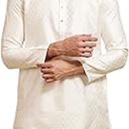 Men's Art Silk Textured Kurta (1pc)-image-56