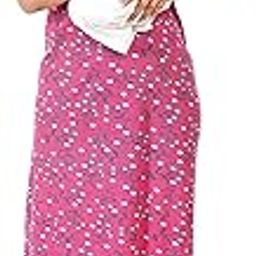 Women's Hosiery Cotton, Nursing, Feeding, Maternity Nighty - Zip Opening at Bust - Before and After Baby Multipurpose Night Dress (Article No:WSR-45)-image-92